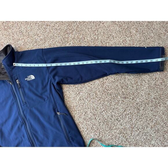 THE NORTH FACE  Face Apex Bionic Softshell jacket/coat, size Large, Navy Blue - Picture 6 of 12